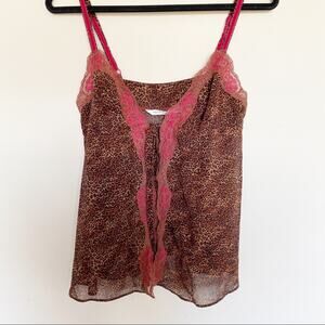 Victoria’s Secret | Leopard Camisole Nightie Top
